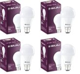 Bajaj Ivora HB 12W LED Bulb B22 (Pack of 4, CDL) | Energy Efficient, Eco-Friendly | UV & IR Free | 1 Year WarrantyVisit the Bajaj Store