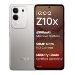 iQOO Z10x 5G (Titanium, 6GB RAM, 128GB Storage) | 6500 mAh Large Capacity Battery | Dimensity