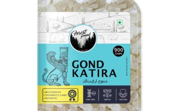 Forest Found Wild Gond Katira 900g | 100% Natural Tragacanth Gum High Cooling Properties for Summer | Pure Kathila Gum/Katira