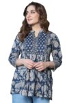 Arayna Women’s Pure Cotton Paisley Printed Tunic Top – Comfortable Everyday Wear | Women’s, Pure Cotton, Comfortable Everyday Wear