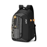 Safari Terra 37L Casual Printed Backpack, 3 Compartments, Raincover, Armor Base, Organizer, Bottle Holder, Front Pocket, School Bag