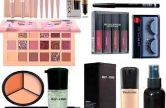 All in One Makeup Kit Set for Women & Girls Full Face Beauty Combo with Eyeshadow Palette Foundation Primer Concealer Lipsticks