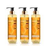 VIBE Onion & Fenugreek Shampoo, Prevents Hair Fall | Hair Shampoo For Men & Women Dry and Damaged Hair | Provides Deep Conditioning & Strength
