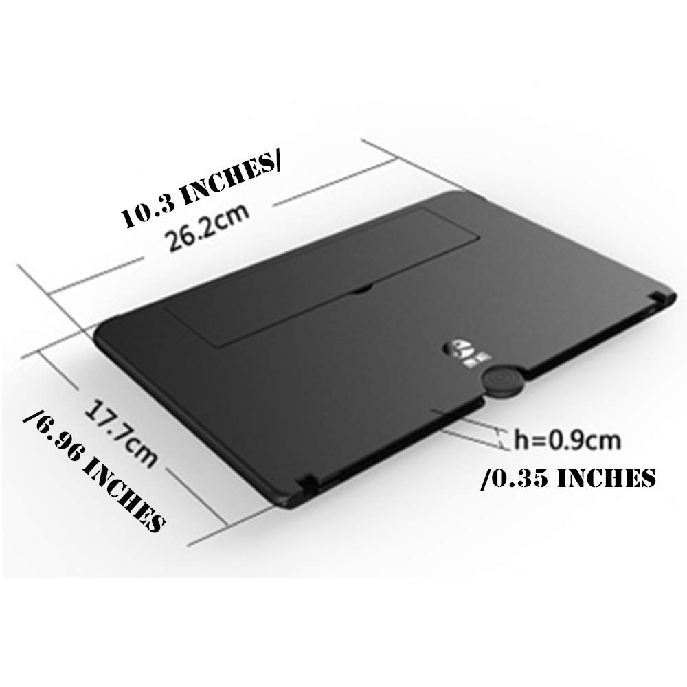 ATEVON 3D HD Screen Magnifier & Phone Holder – Universal Screen Expander & Amplifier for All Smartphones with Eye Protection, Foldable & Portable Design (6868_Phone_Video_Amplifier-H) - Image 3