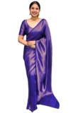 SGF11 Women’s Kanjivaram Soft Silk Saree With Blouse Piece3.8 3.8 out of 5 stars
