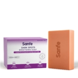 Sanfe Dark Spots BrighteningSkin Lightening Soap | 2% Kojic Acid, Hydrating & Vitamin C | Anti Aging & Sun Protection | Skin whitening soap for women| Tan Removal Hyperpigmentation & Glow Moisturizing Bath Soap