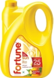 Fortune Sun Lite Refined Sunflower Oil, Trans Fat Free, 5L