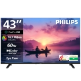 Philips 108 cm (43 inches) 6100 Series Frameless Full HD Smart LED Google TV 43PFT6130